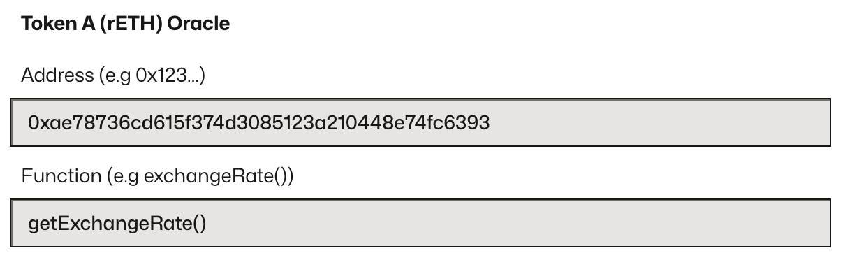 Oracle Input